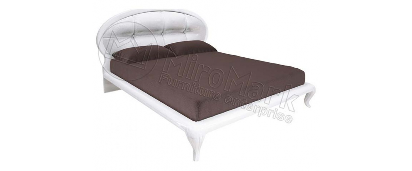 Кровать двуспальная Пиония 160 мягкая спинка 
