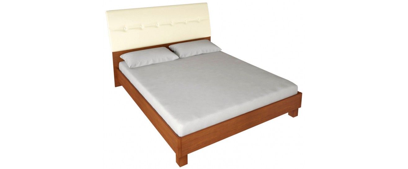 Кровать двуспальная Терра180 мягкая спинка