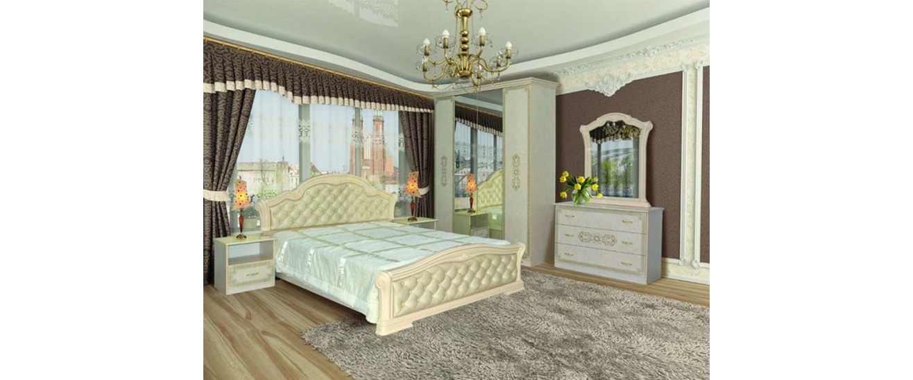 Спальня Венеция Новая к-кт 4Д